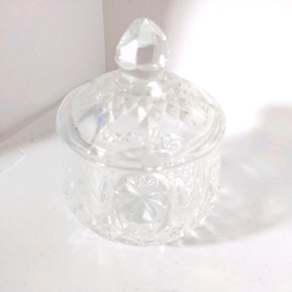 Crystal Apothecary Lidded Jar